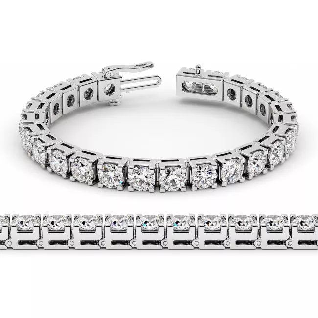 Теннисный браслет с бриллиантами Jasmine 15 карат