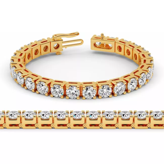 Теннисный браслет с бриллиантами Jasmine 15 карат