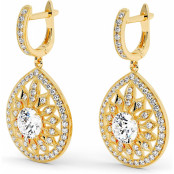 4 CTW Lab Diamond Fashion Earrings "Ulyana" thumbnail