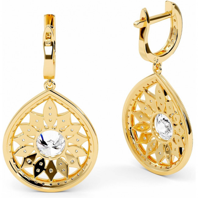 4 CTW Lab Diamond Fashion Earrings "Ulyana"