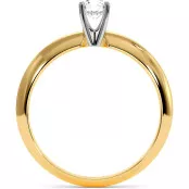 0.25 CTW Lab Diamond Engagement Ring "Melissa" thumbnail