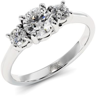 0.7 CTW Lab Diamond Engagement Ring "Anastasia"