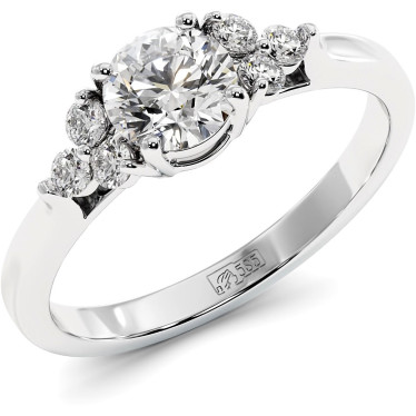 0.8 CTW Lab Diamond Engagement Ring "Anita"