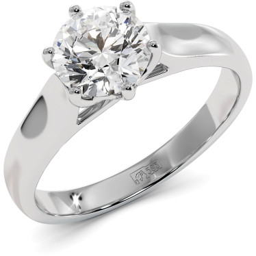 1 CTW Lab Diamond Engagement Ring "Daphie"
