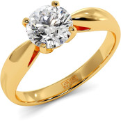 1 CTW Lab Diamond Engagement Ring "Harmony" thumbnail