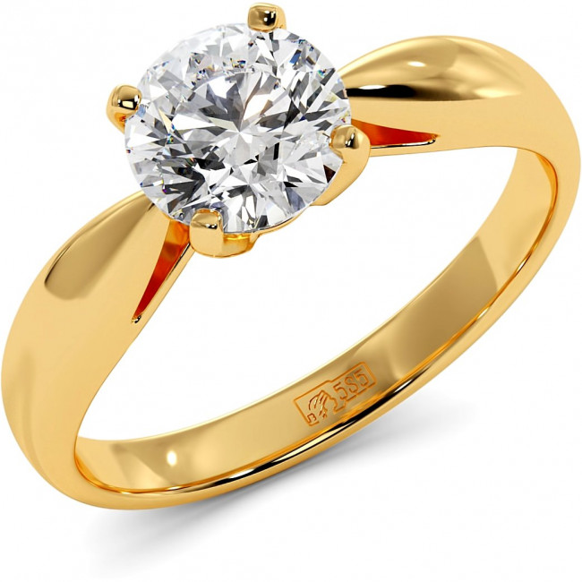 1 CTW Lab Diamond Engagement Ring "Harmony"