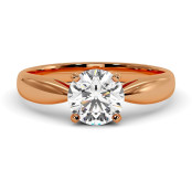 1 CTW Lab Diamond Engagement Ring "Harmony" thumbnail
