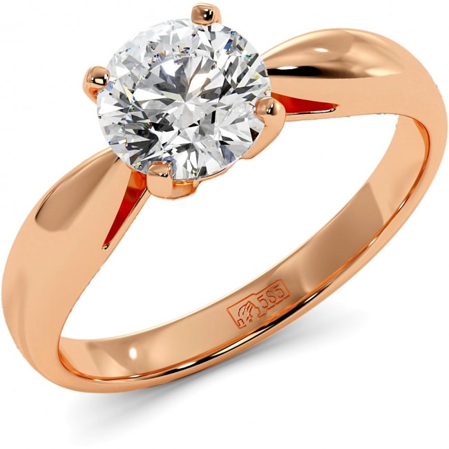 1 CTW Lab Diamond Engagement Ring "Harmony"
