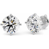 8 CTW Lab Diamond Stud Earrings "Verona" thumbnail