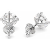 8 CTW Lab Diamond Stud Earrings "Verona" thumbnail