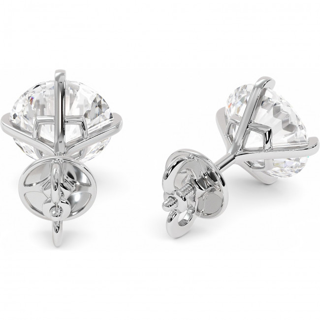 8 CTW Lab Diamond Stud Earrings "Verona"