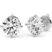 6 CTW Lab Diamond 4-Prongs Stud Earrings "Verona" thumbnail