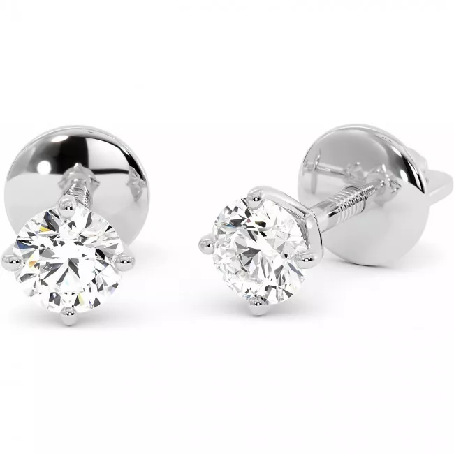 0.5 CTW Lab Diamond Stud Earrings "Kayla"